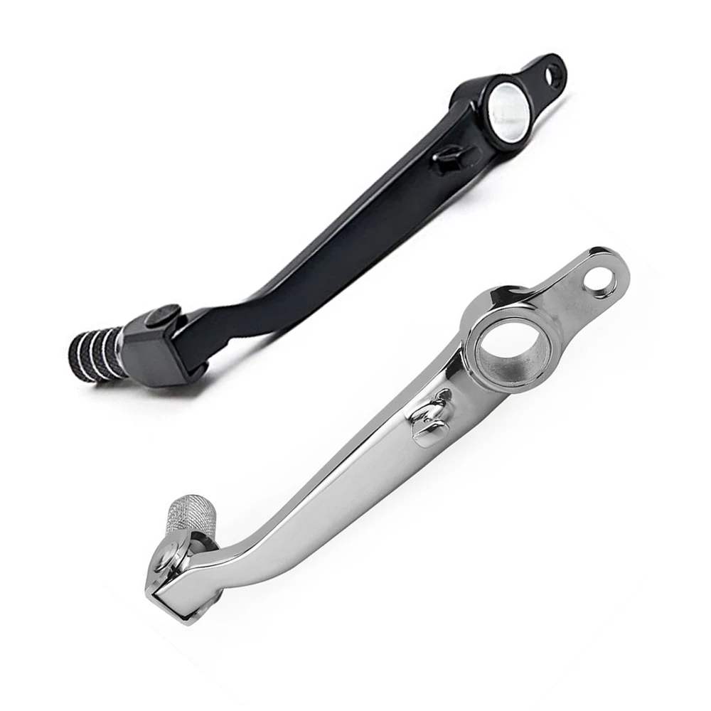 

Motorcycle Chrome Black Rear Brake Pedal Foot Lever For Kawasaki Ninja ZX6R ZX636 ZX6RR 2003-2004