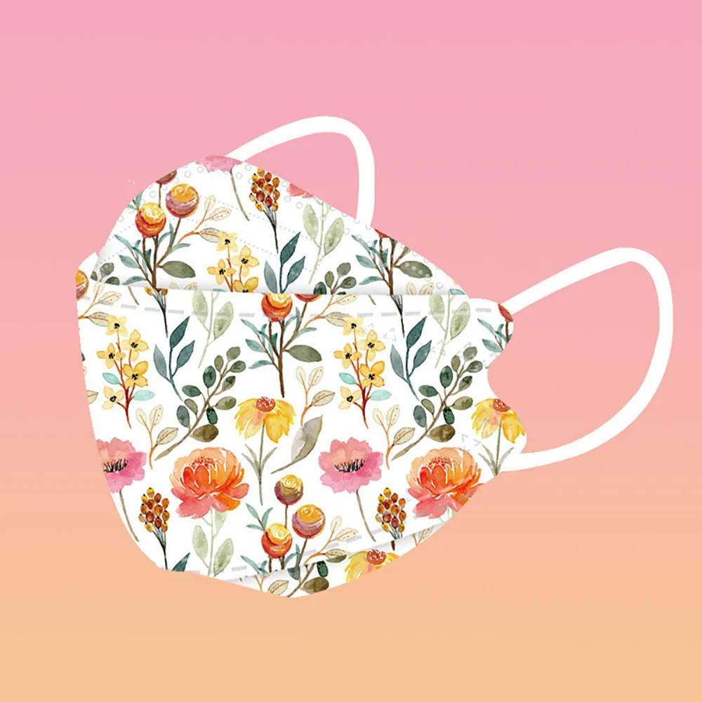 Рисунок 2 - маска для лица с мультяшными ц