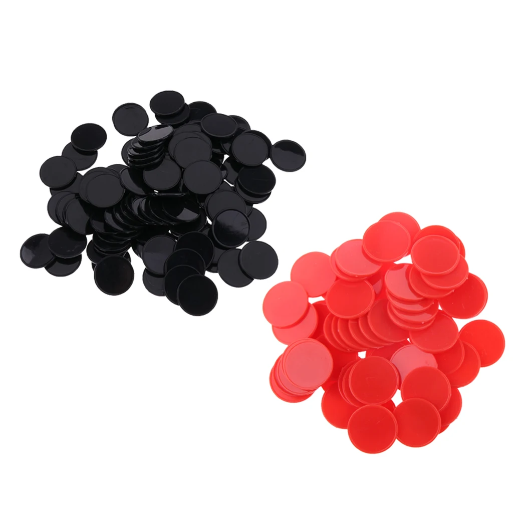 200pc Kids Children Playing Plastic Poker Bingo Chips Tokens Toy Gift