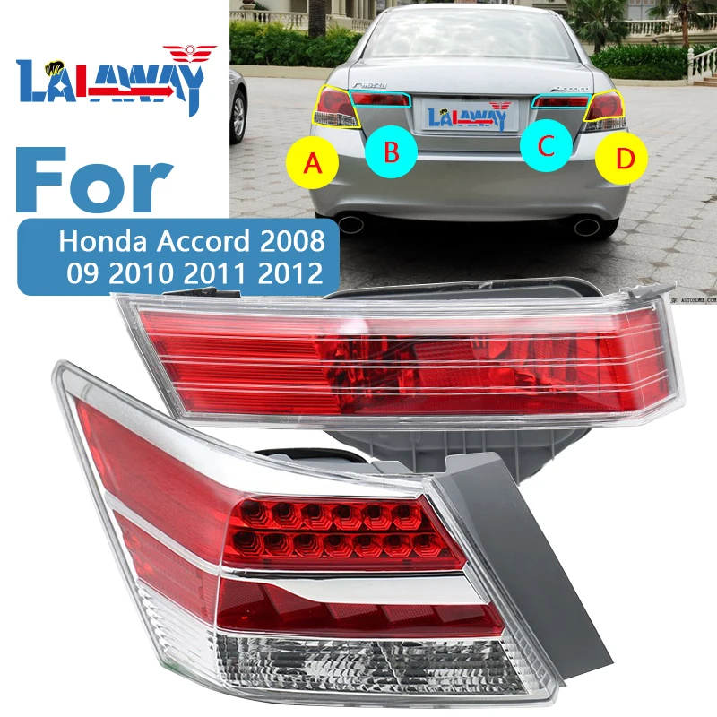 Задний налобный фонарь в сборе для Honda Accord 2008 09 2010 2011 12 |