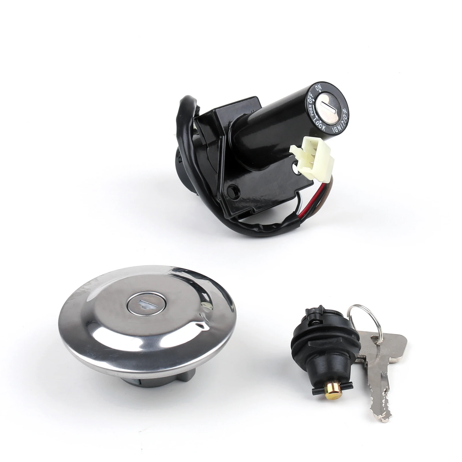

Artudatech для Yamaha YBR125 Замок зажигания и топливная крышка ключа YBR 125 2005 2006 2007 2008 2009