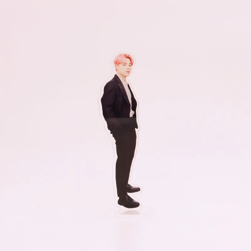 [18 см] Kpop Настольный стоп Bangtan Boys сопутствующий Humanoid Лицензионная карта настольный стоп [двусторонний] - Цвет: 5
