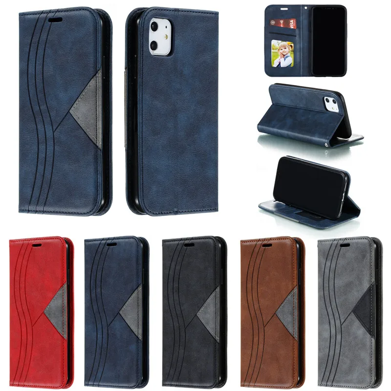 Роскошный кожаный чехол книжка на магните для Xiaomi Redmi 7A бумажник телефона 7 8 8A Note