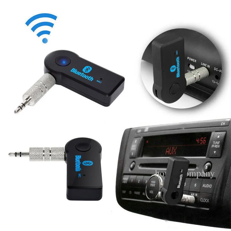 Автомобильный музыкальный аудио Bluetooth приемник адаптер Blutooth беспроводной для Aux 3