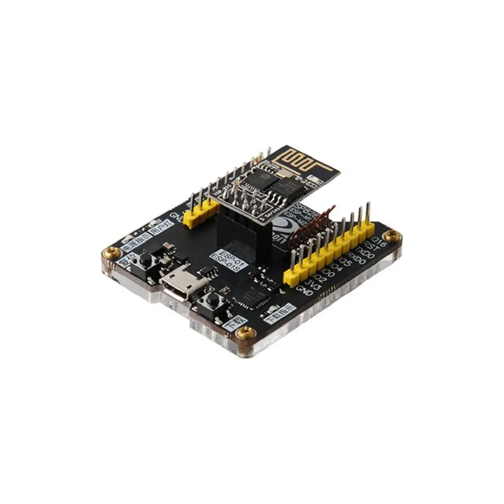 

ESP01 ESP-01s Serial WIFI Module ESP8266 Burner Flasher Code Download Tool Flashing Test Rack Burner for ESP-12E