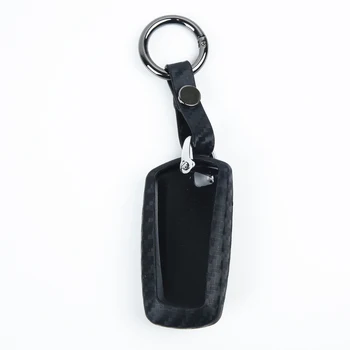 

Black Key case Silicon Protection 1pc Protector Cover Keychain Anti Scratch