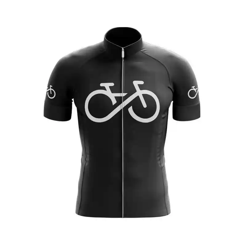 white cycling shirts