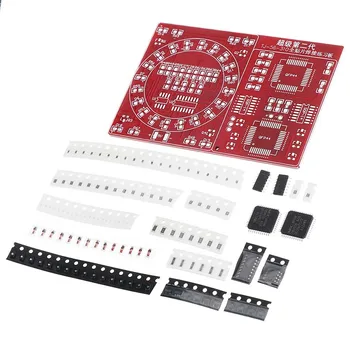 

Full SMD Welding Practice Board Kit SMD Lucky Turntable Lamp DIY Soldering Skill Training Parts