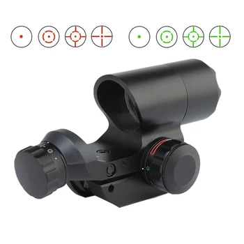 

Tactical Airsoft 1x22 Red Dot Scope Green Reflex Sight Fits 20mm Picatinny Rail for Rifle Scope Hunting AR 15 Accessories