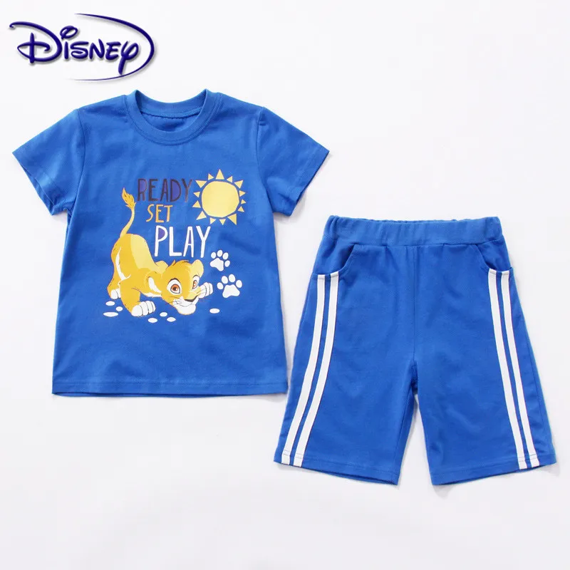 

Disney Lion King Set Summer New Children's Short Sleeve Set Casual Two-piece Children's Wear