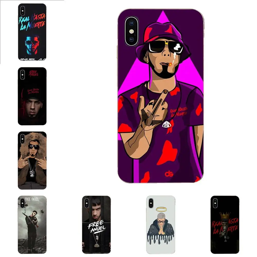 Мягкий защитный чехол из ТПУ Anuel Aa Freeanuel для Huawei Honor Mate Nova Note 20 20s 30 5 5I 5T 6 7I 7C 8A 8X 9X 10 Pro