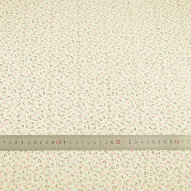 100% Cotton Fabric Purple and Pink Floral Designs Tecido Doll Patchwork Sewing Clothing Home Textile 2016 News Meter Fabrics CM|fabric