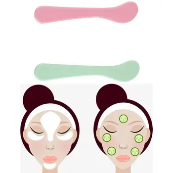 

100Pcs Cosmetic Spatula Scoop DIY Facial Mask Mud Mixing Spoon Applicator Tool X7YB