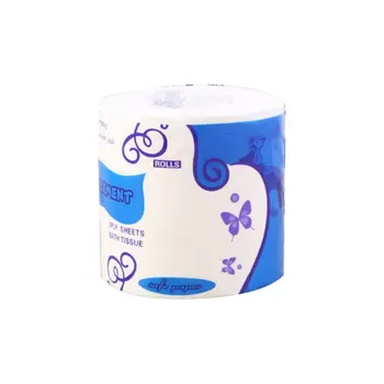 

Toilet Paper Bulk Rolls / Standard 3-Ply Bath Tissue Household Bathroom Soft Paper towel 1/2/6/10 rolls
