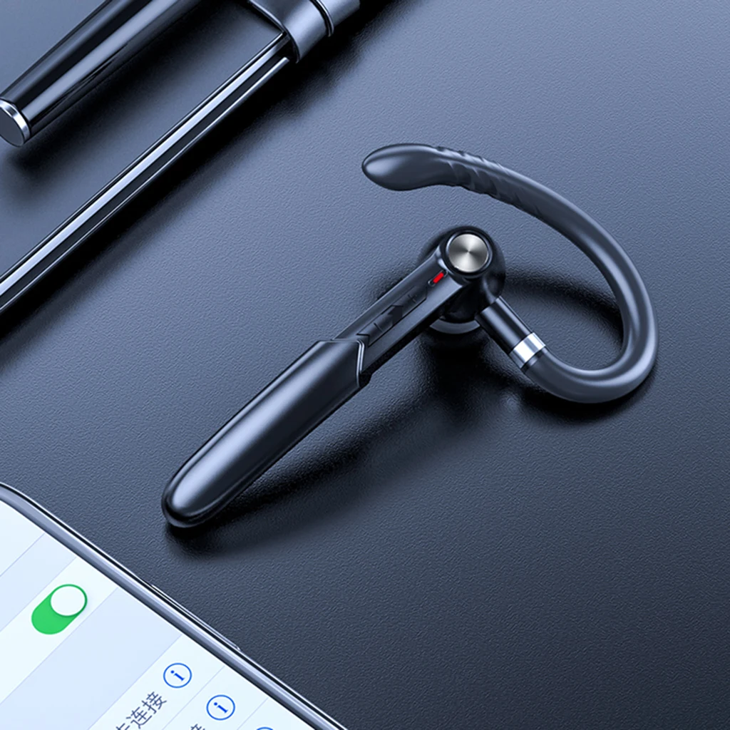 ME 100 Ear hook Wireless Bluetooth Headphone With Mic Stereo Headset Earphone Wireless Headphones Good Sound Noise Cancel