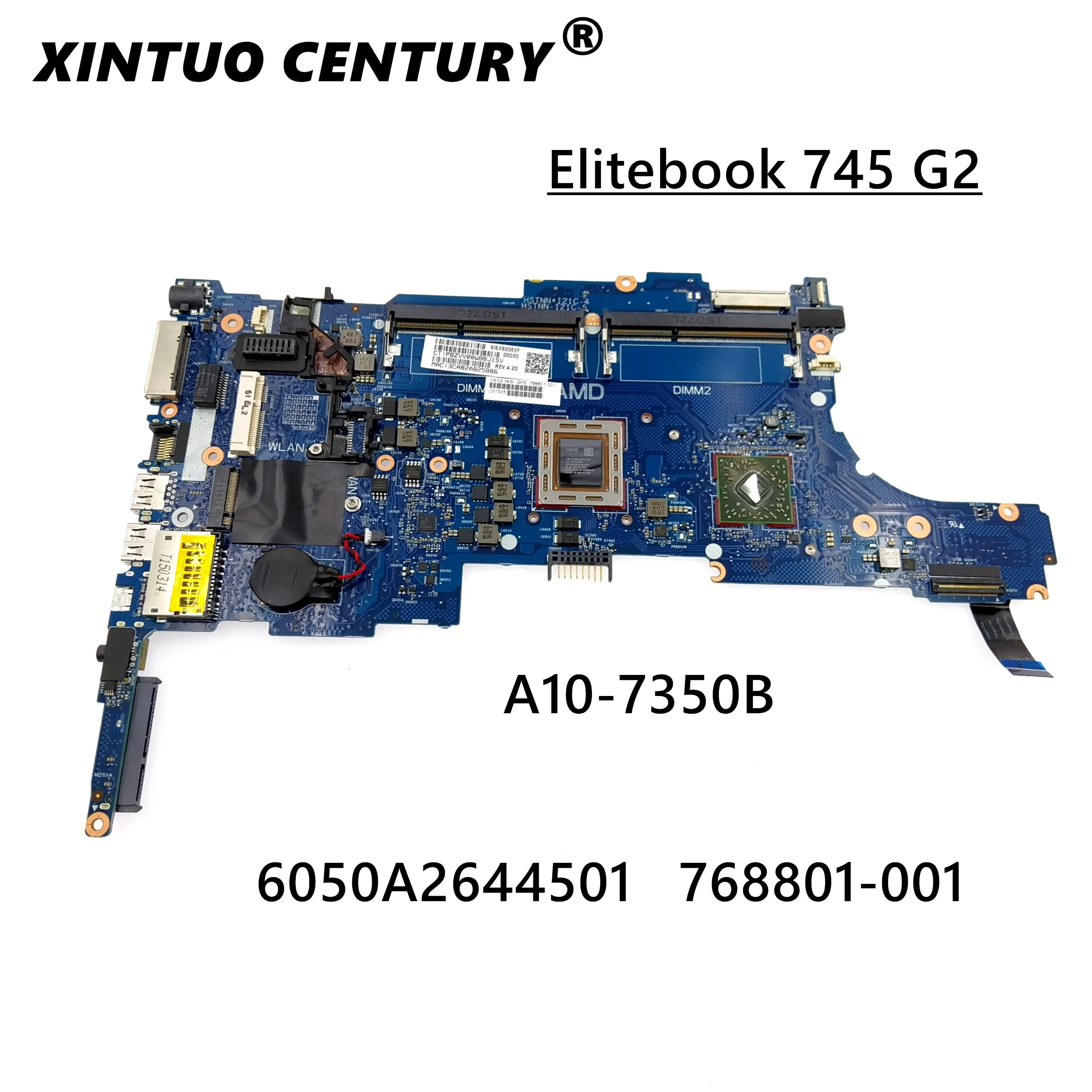 Для HP 845 G2 745 материнская плата 768801-601 768801-001 аккумулятор большой емкости A10-7350B