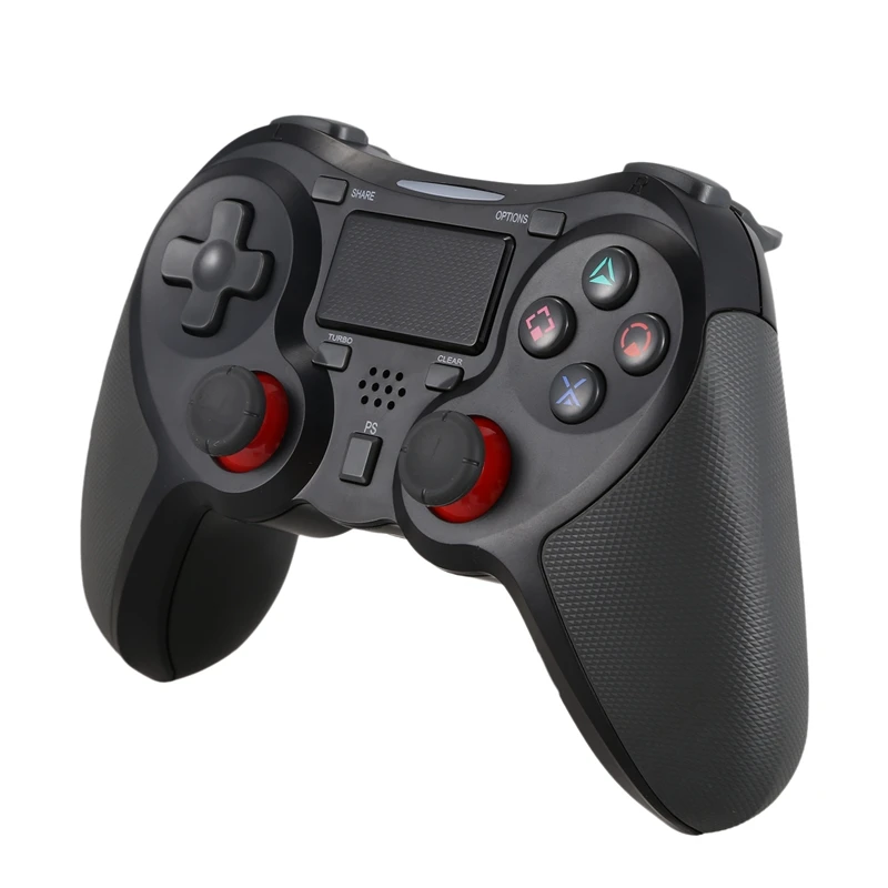 Беспроводной контроллер Bluetooth геймпад для sony Ps4 с двойной вибрацией и пусковыми кнопками для Playstation 4 и доступа к компьютеру
