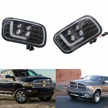 

For 09-12 Dodge Ram 1500/2500/ 3500 Smoke Lens LED Fog Light Fog Lamp waterproof