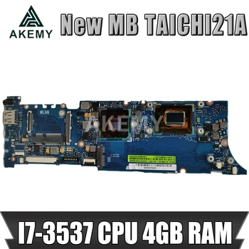 

Akemy TAICHI21 With I7-3537 CPU 4GB RAM mainboard For Asus TAICHI 21 TAICHI21A Laptop motherboard MAIN BOARD 100% Tested Working