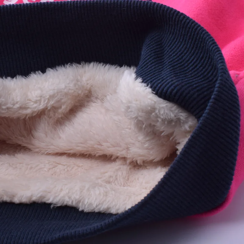 

2019 Girls Fall And Winter Clothes New Style plus Velvet Hoodie Three-piece Set Big Boy Thick Thermal Suit Students Sportswear