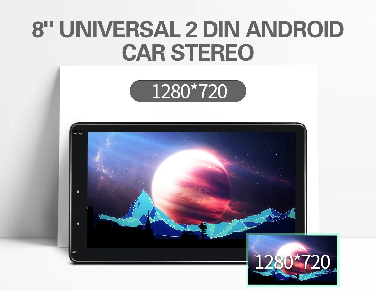 " головное устройство Восьмиядерный 2 ГБ+ 32 Гб HD 1280*720 Android 8,1 автомобильное радио стерео двойной 2Din универсальный без dvd-плеера встроенный DSP зеркало