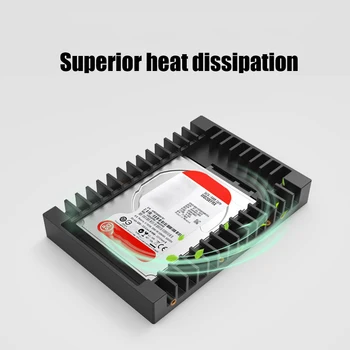 

New Hard Drive Adapter ORICO 2.5-inch to 3.5-inch Hard Disk Drive Adapter SSD Mounting Bracket Tray