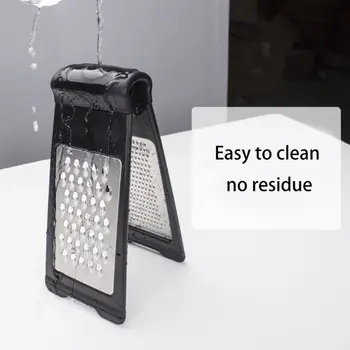 

Cheese Grater Shredder Stainless Steel - Food Grater for Kitchen - Vegetable Grater - Two Fold Grater - Fruit Grater