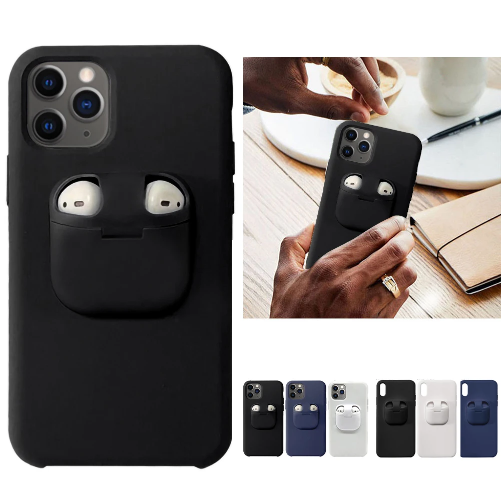 Чехол для телефона ящик хранения наушников Беспроводная Bluetooth гарнитура I11 Pro XR X XS
