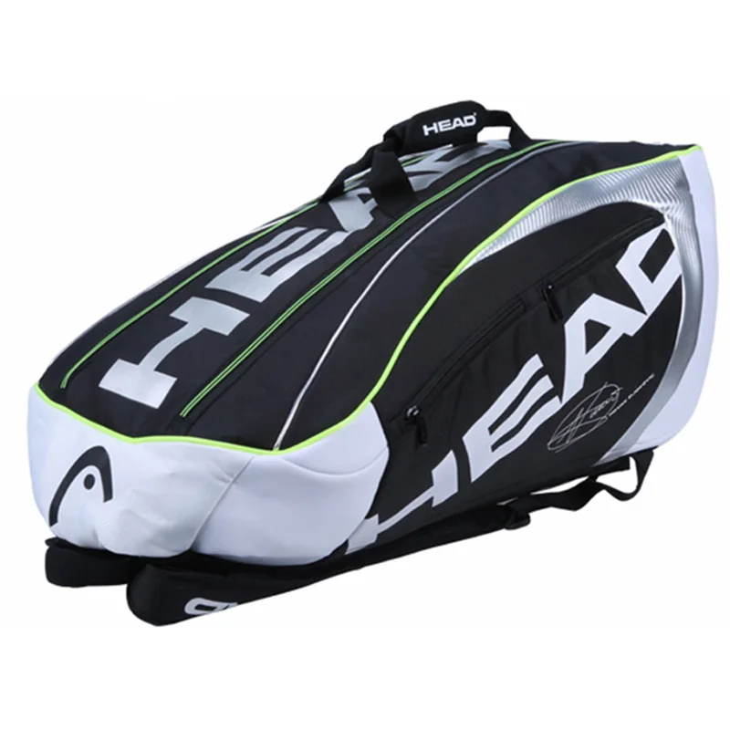 Djokovic Autograph Head Tennis Racket Bag For 69 Racquete Large