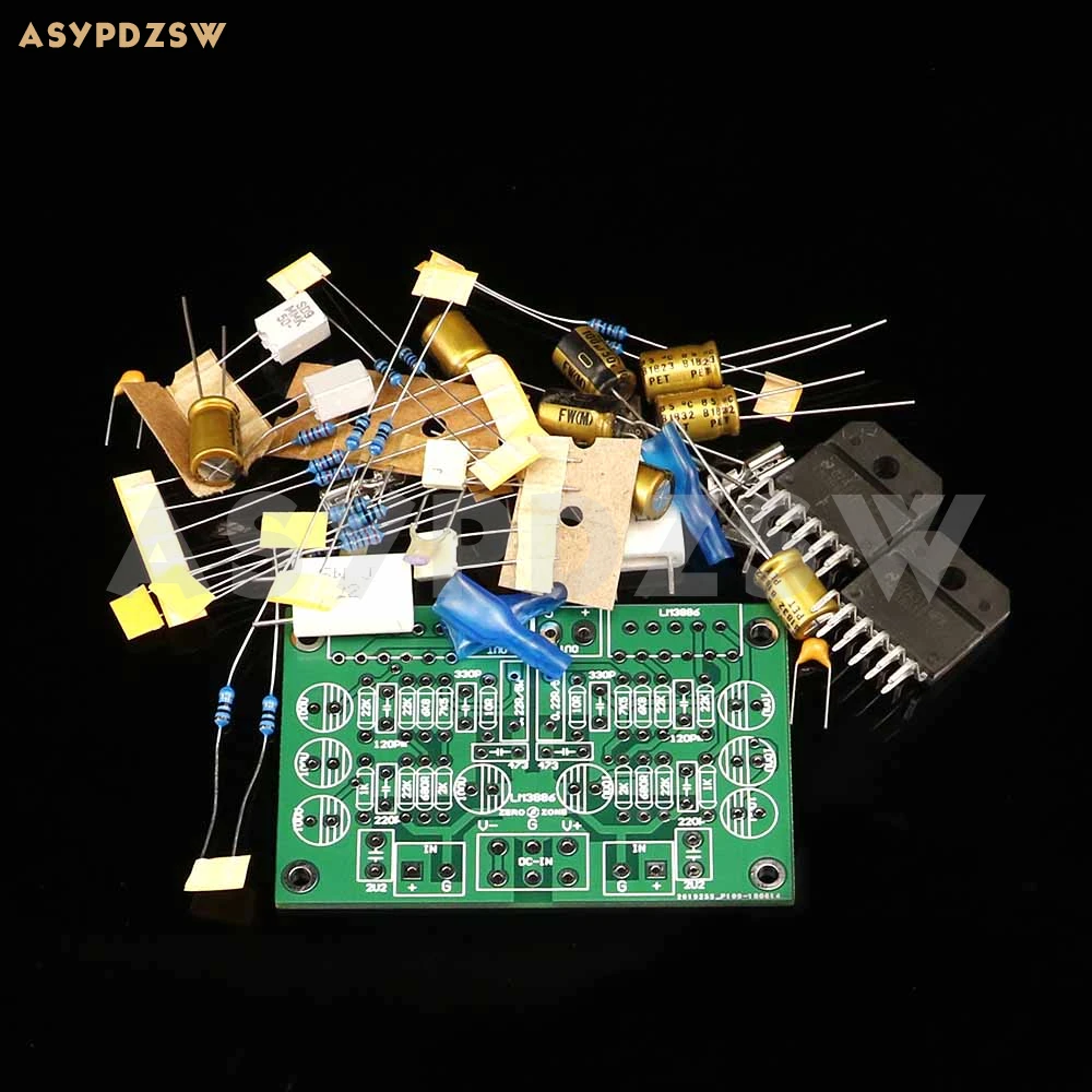 LM3886 MINI Stereo Pure Power amplifier Dynamic feedback circuit PCB/DIY Kit/Finished board summing amplifier Audio Amplifier Boards