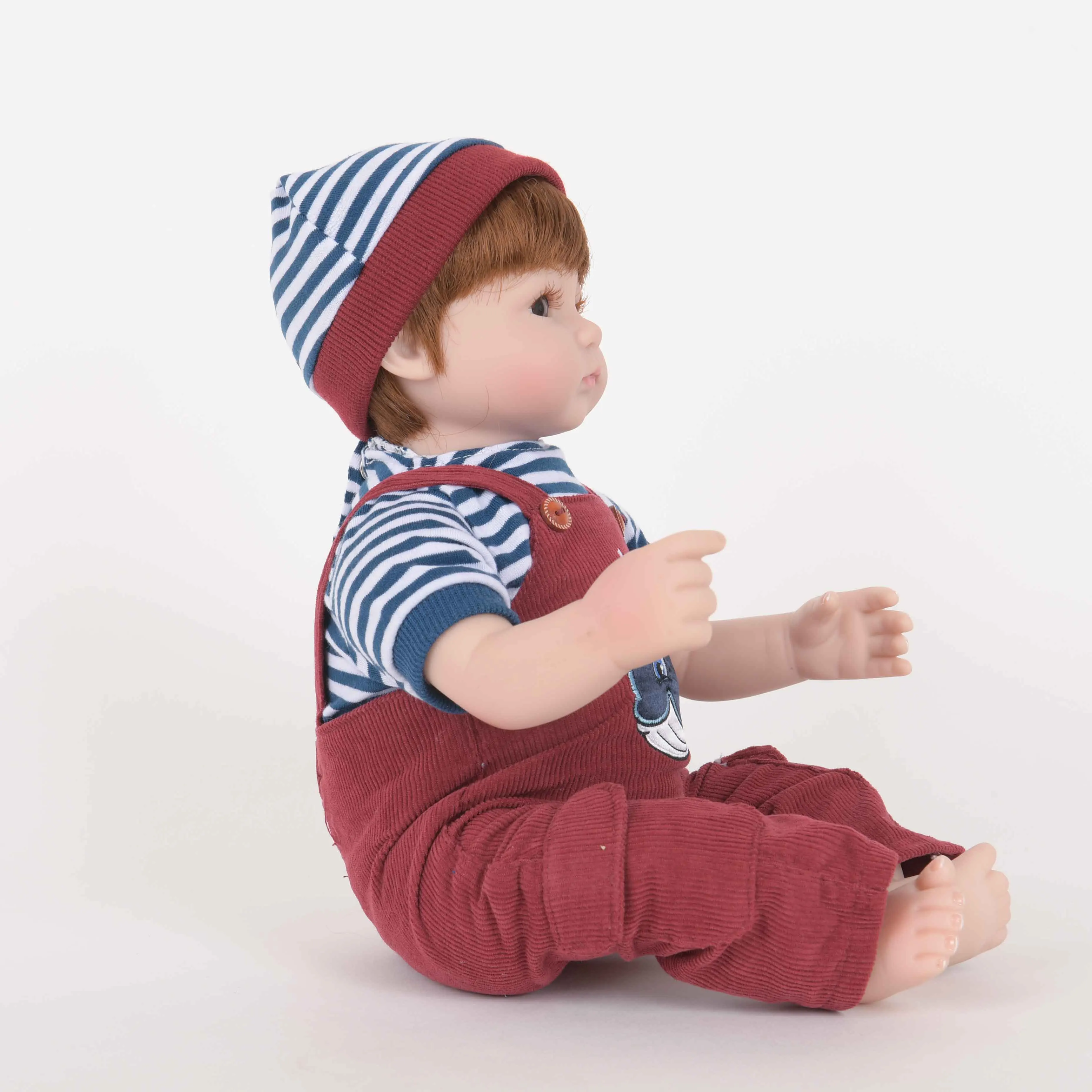 45 см настоящий реалистичный ручной работы здоровый материал PP хлопок тело Reborn Baby Alive мягкие игрушки силиконовые Reborn Baby куклы