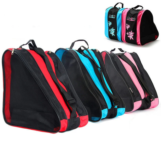 

Skiing Bags Winter Ice Skate Shoes Bag Big Capacity Ski Snow Boots Bag Portable Carry Shoulder Bag for Sports Skates Accessories
