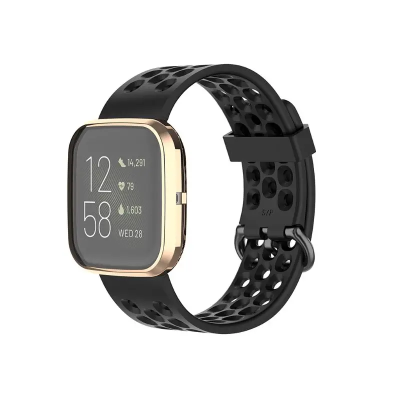ТПУ чехол на весь корпус из Экран протектор Защитный чехол Крышка Для Fitbit Versa 2 часы 41,8 мм