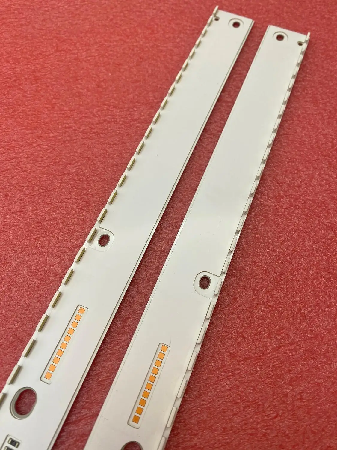 Luz de Fundo para Samsung Tira Conduzida Ue43ku6659 Ue43ku6500u Ue43ku6400 Un43ku7500 Bn96-39676a 39677a 39678a 39679a 2 Pcs Ue43ku6655 - Image 3