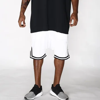 

Men's Fifth Pants Casual Pants Shorts Sports Mesh Hole Hanging-Backed Shorts Casual Breathable Loose Pants Men Men Shorts