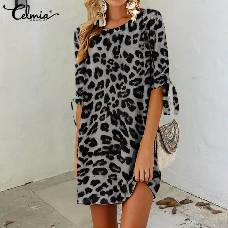 plus size leopard print shirt dress