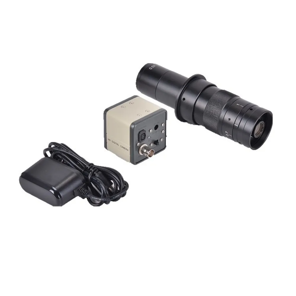  1200TV Line BNC Electron Microscope Set Industrial Camera Digital Magnifier