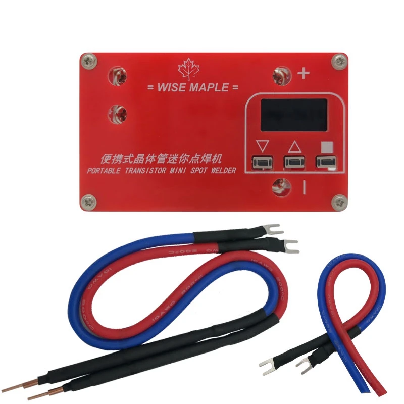 Модернизированный портативный аппарат для точечной сварки WM DIY с аккумулятором