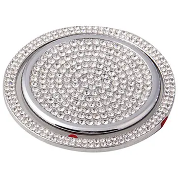 

Crystal Rhinestone Car Bling Accessories Gear Shift Knob Cover Decoration Trim Sticker for Jaguar XF XE XJ F-Pace