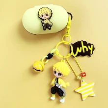 

Cute Japanese Cartoon Cover for Samsung Galaxy Buds / Buds+ Case + Pendant Headset Box Cover Anime Wireless Earphone Decor
