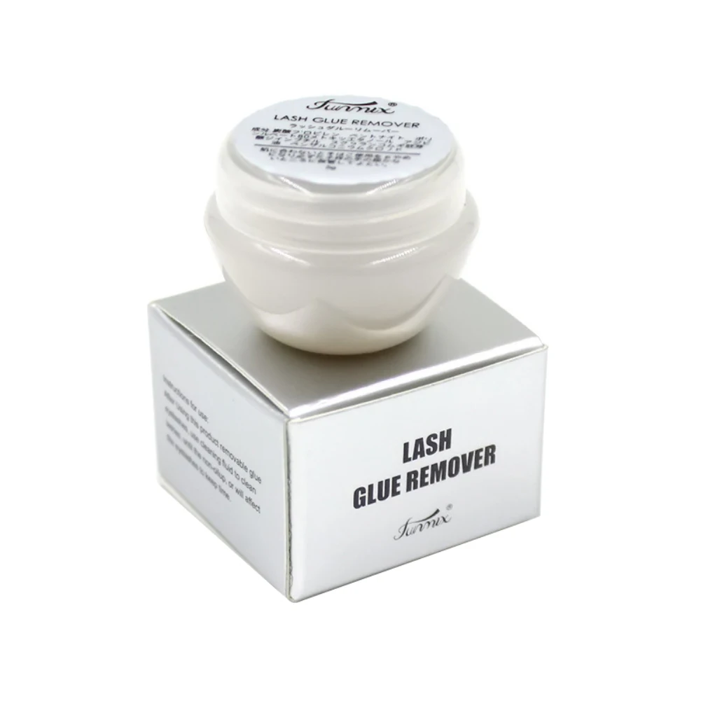 

1box Hypo-allergenic Adhesive Fake Eyelash Mink False Eyelash Glue Professional Oil Glue Grape Seed Remover Lash Extension TSLM1