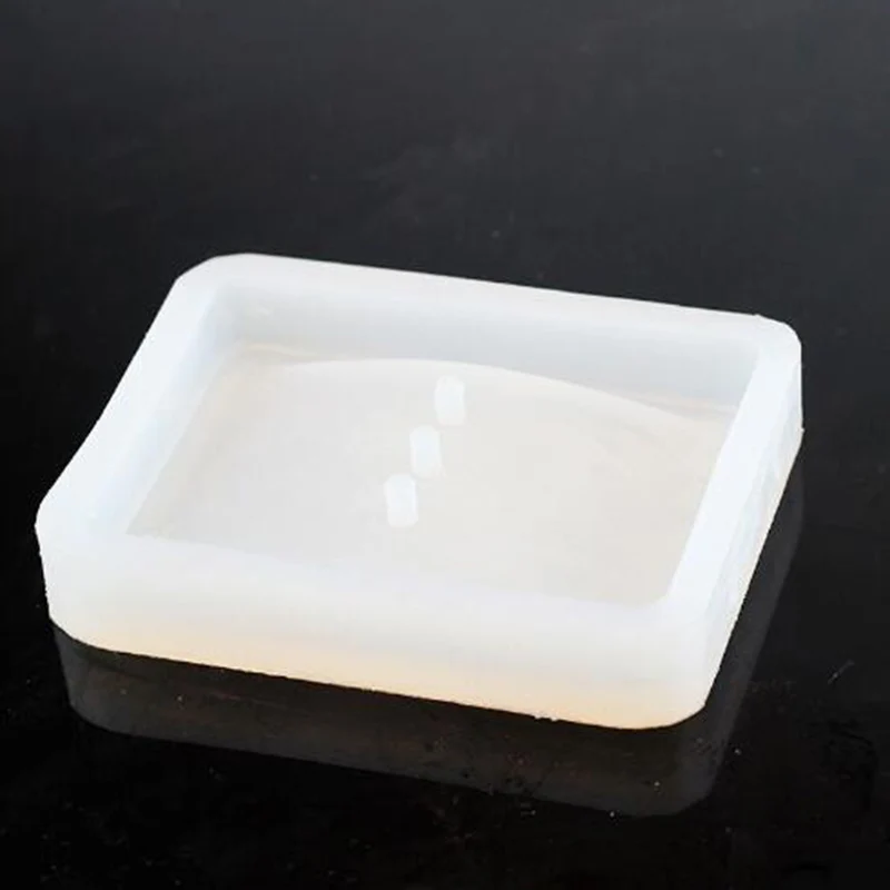 Мыльница форма для цемента Коробка мыла силиконовая гипсовая домашняя простая