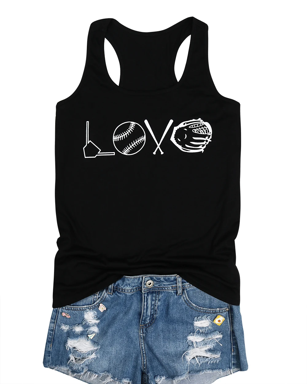 baseball vest tops