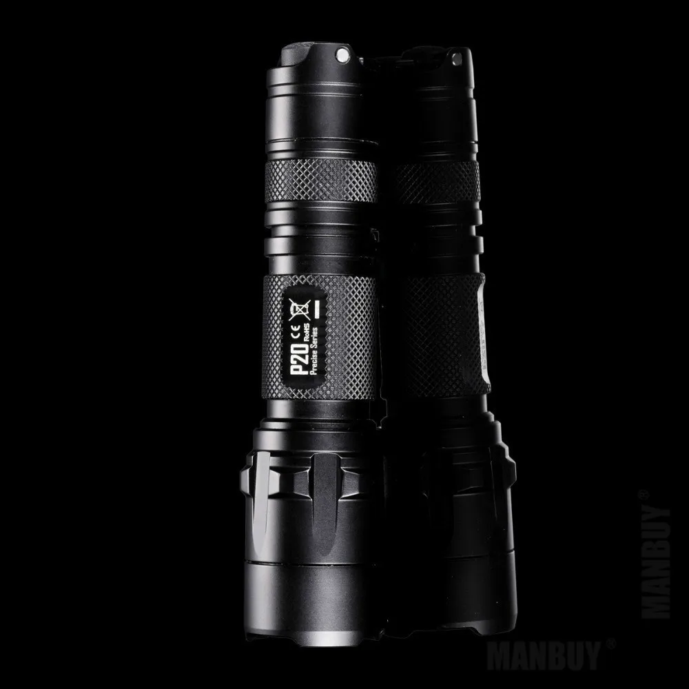Тактический стробоскоп NITECORE P20/P20UV светодиодный водонепроницаемый портативный