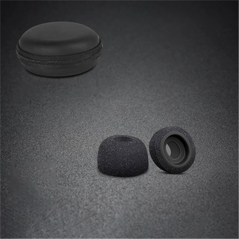 Сменные вкладыши с эффектом памяти для наушников Apple Airpods Pro, черный чехол для наушников, наушники с шумоподавлением