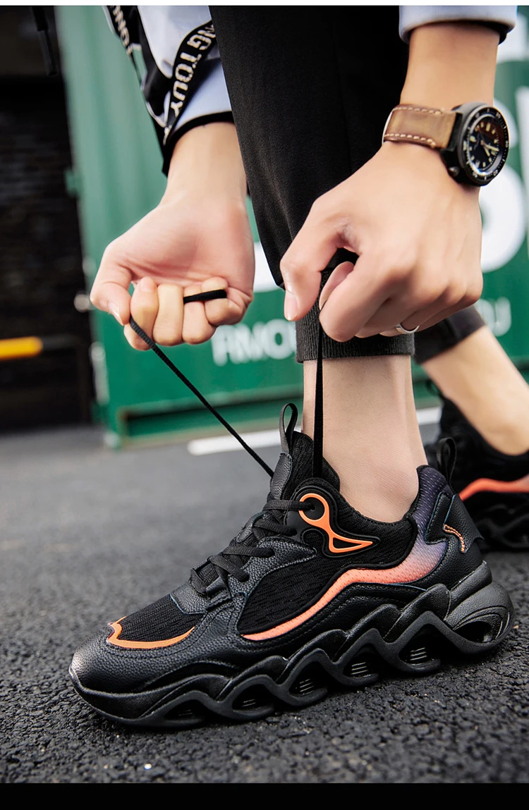Мужские кроссовки для бега с лезвием, горячая Весенняя брендовая Спортивная прогулочная обувь, мужская обувь для бега, уличные Легкие мужские кроссовки