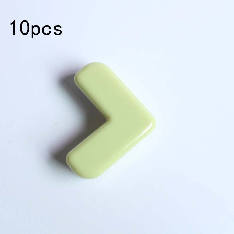 green 10 шт. Защита от детей, защита от детей, безопасность детей и детей, красочный дизайн, Защита краев, защита углов - Цвет: green