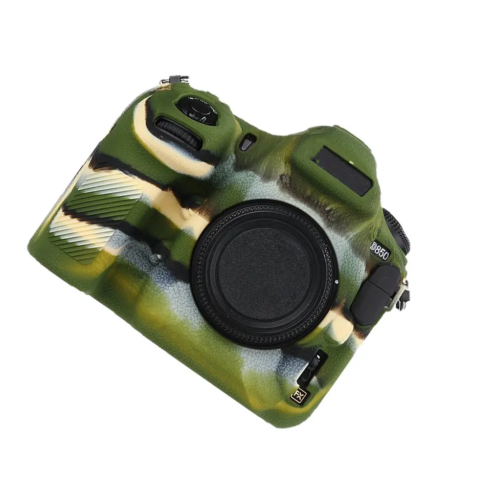 Для Nikon D850 чехол; защитный чехол Профессиональный силиконовый резиновый корпус камеры чехол съемный защитный
