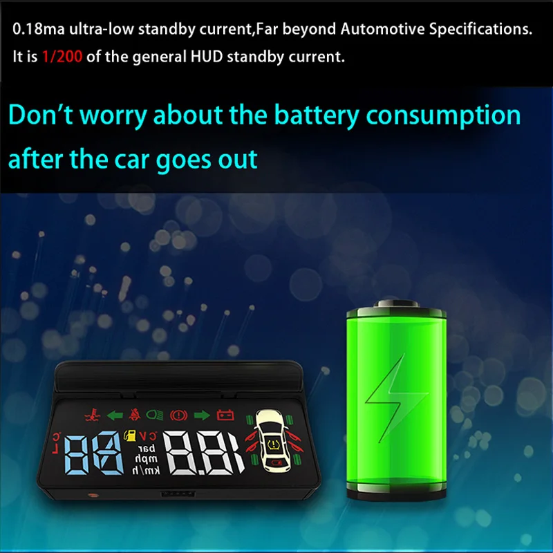HUD TPMS Head Up Display Special car electronics obd display heads up car display Speed Water temperature Gear 4 sensor T1 HUD TPMS Head Up Display Special car electronics obd display heads up car display Speed Water temperature Gear 4 sensor T1