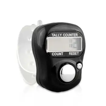 

Digital LED Golf Finger Counter Electronic Tally Hand LCD for Mini Adjustable Ring